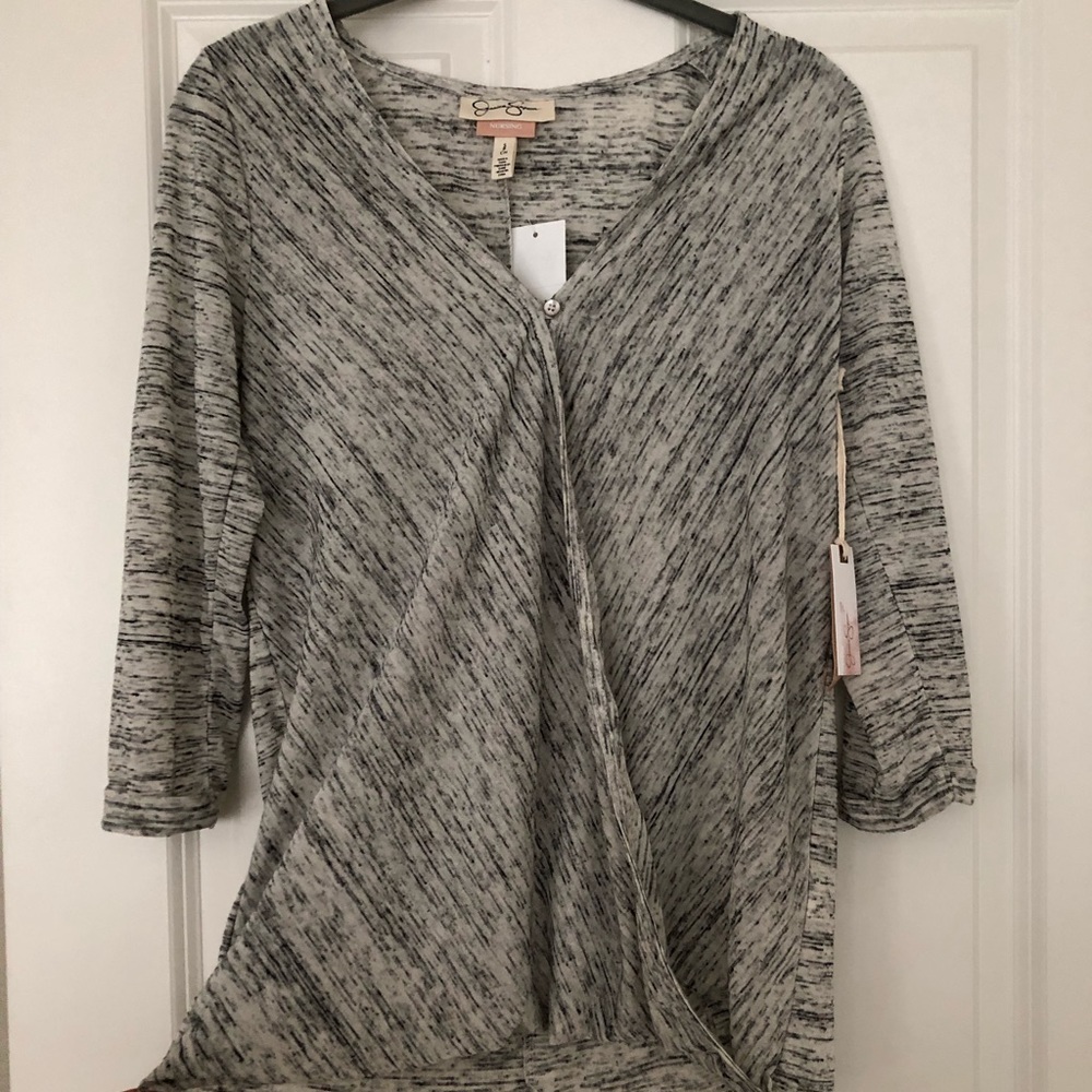 Jessica Simpson nursing friendly top